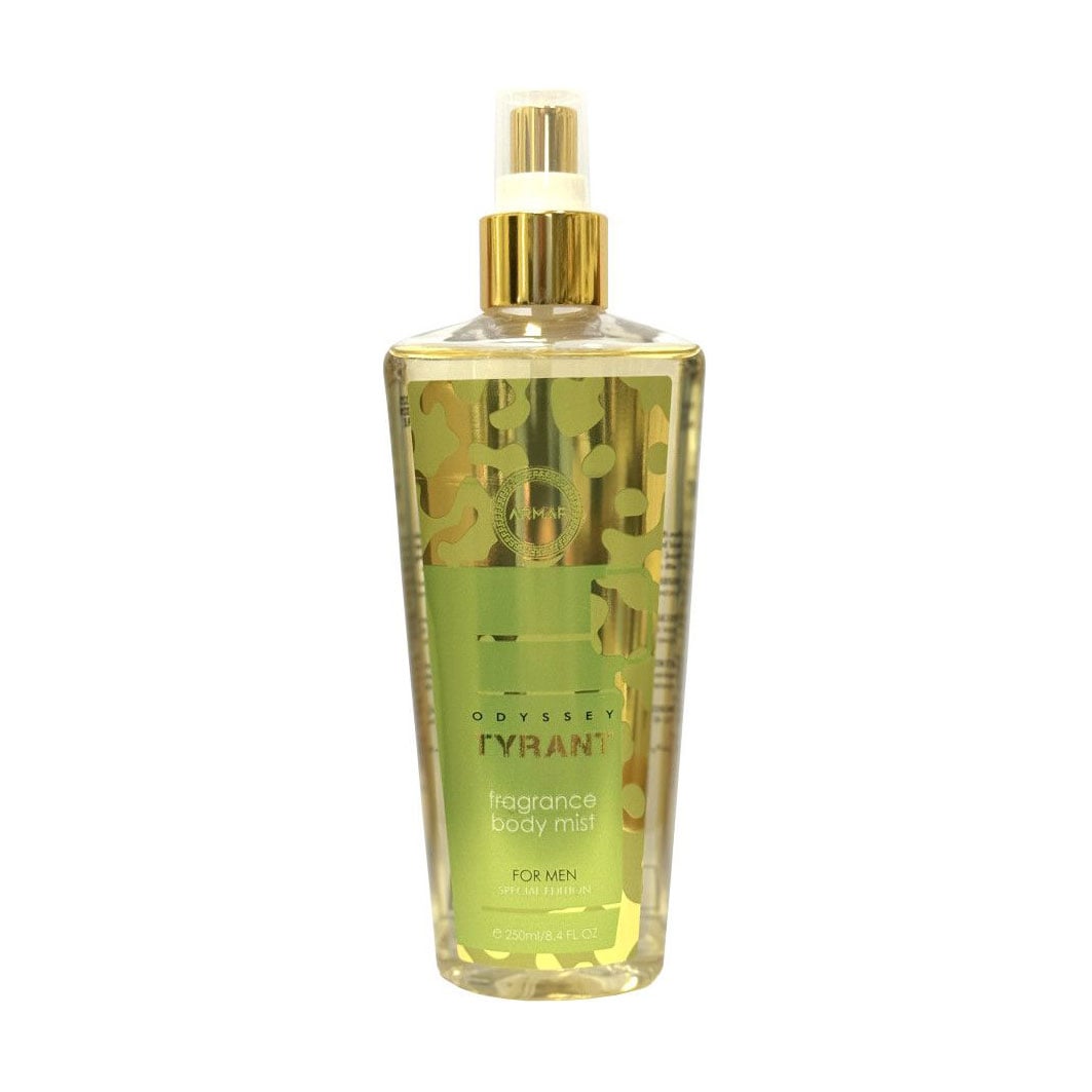 Парфумований міст для тіла Armaf Odyssey Tyrant Special Edition Fragrance Body Mist чоловічий, 250 мл